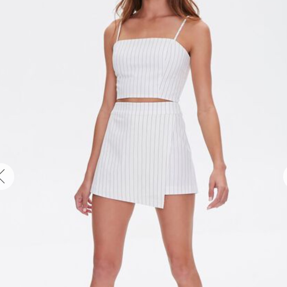 Pinstriped set